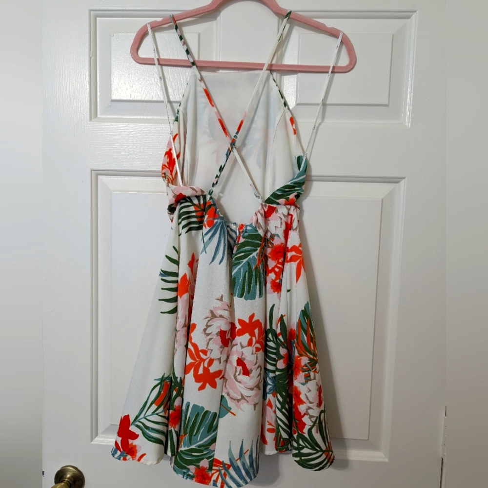 Lulu's Tropical Dress. Size S.